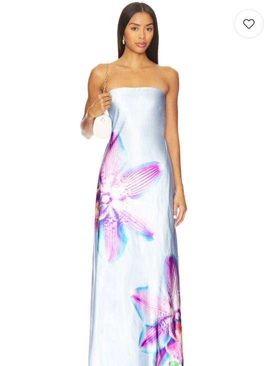 Runaway The Label Dresses & Skirts - Runaway The Label Celeste Maxi Dress in Orchid Blue
